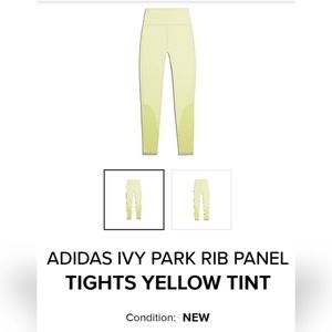 adidas Ivy Park Rib Panel Tights